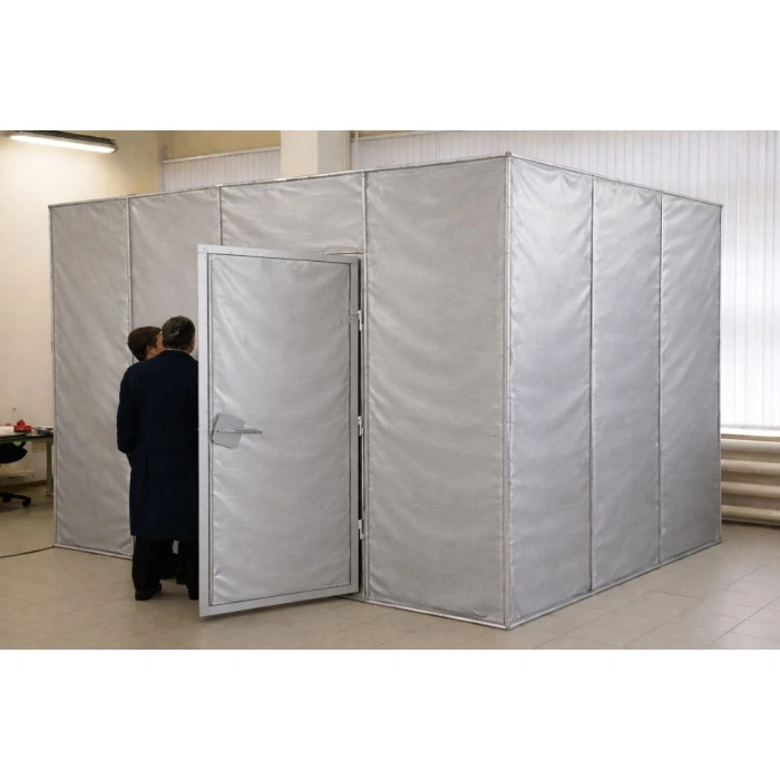 Мобильная экранированная камера (клетка Фарадея) L4 × S2,85 × H2,5 м | экранирование до 70 дБ